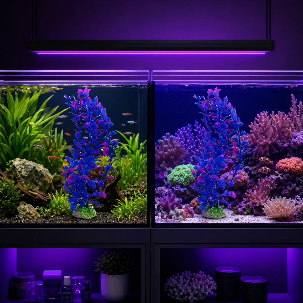 Artificial Water Plants Weight - Planted Aquarium For Goldfish 评论和价格