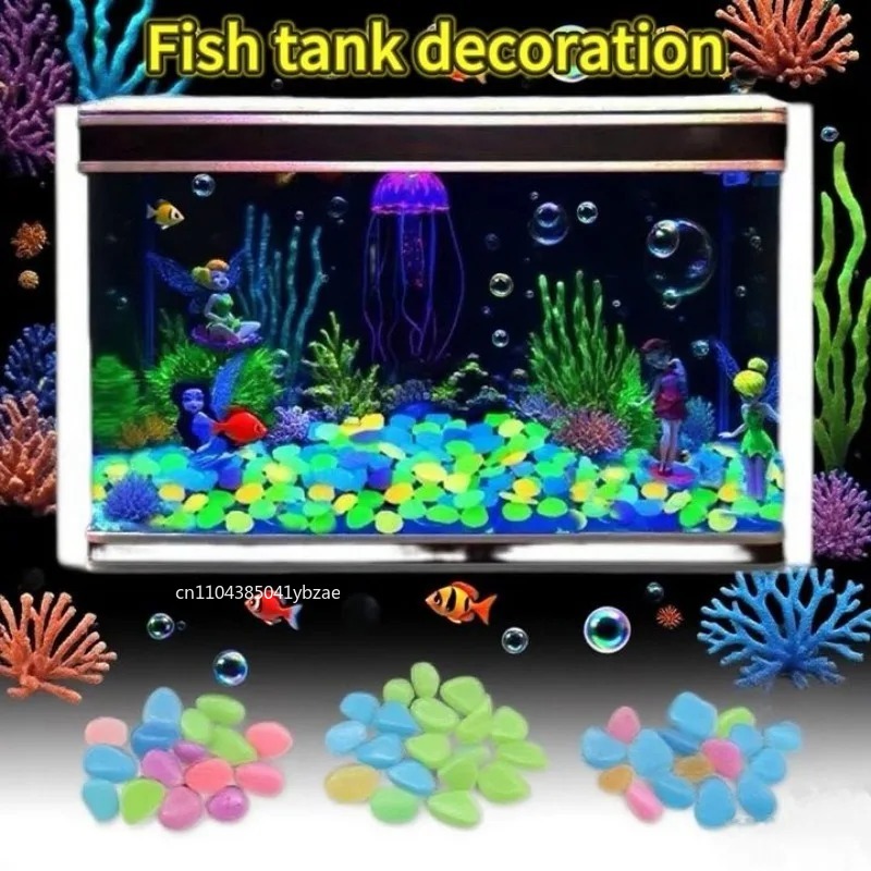 100-800pcs Glow in The Dark Pe - Aquarium Plant 评论和价格