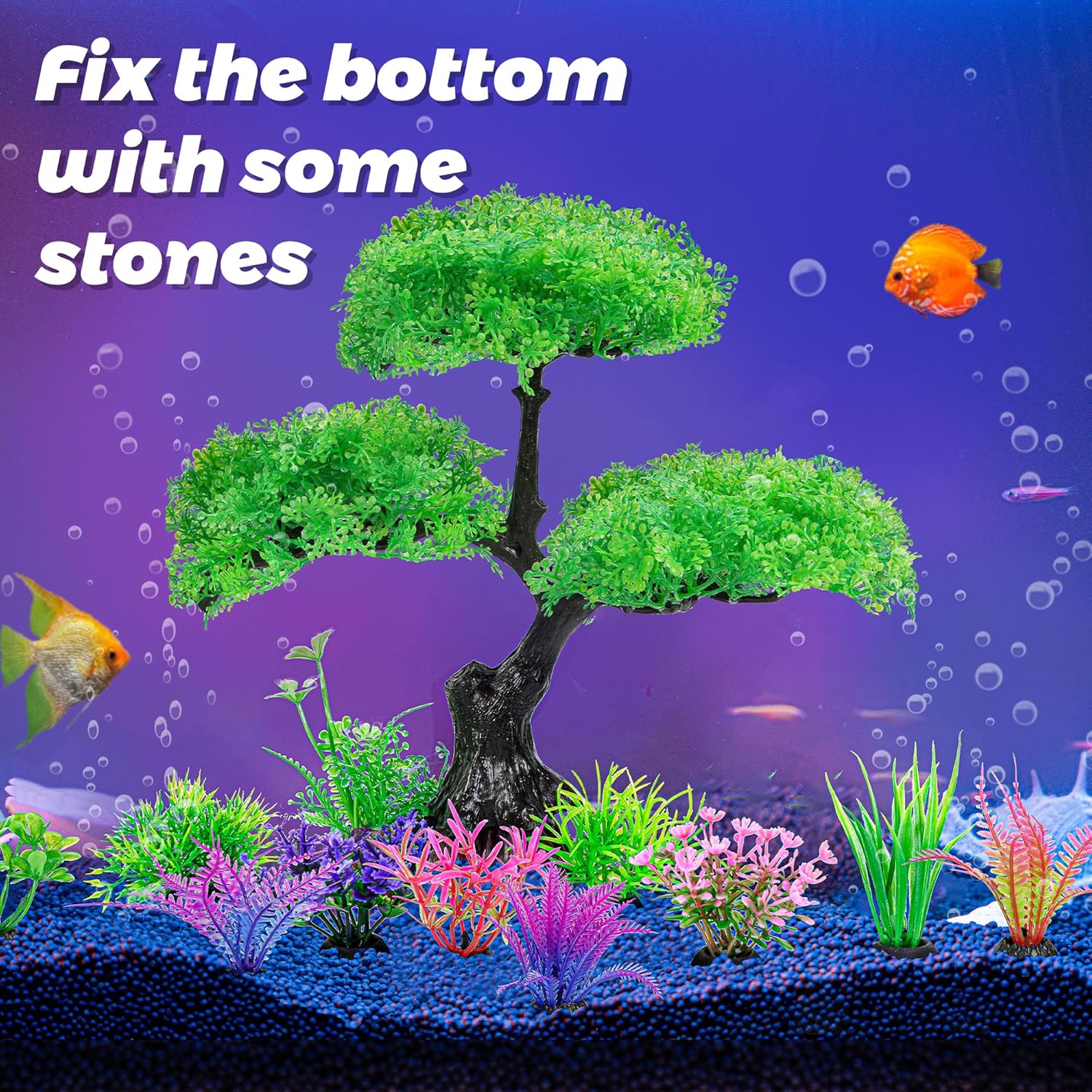 11/10pcs Aquarium Artificial P - Planted Aquarium For Goldfish 评论和价格