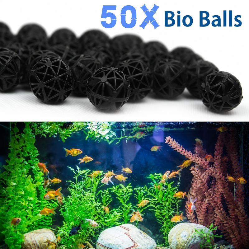 50Pcs 16mm Bio Balls Aquarium  - Planted Aquarium Fertilizer 评论和价格