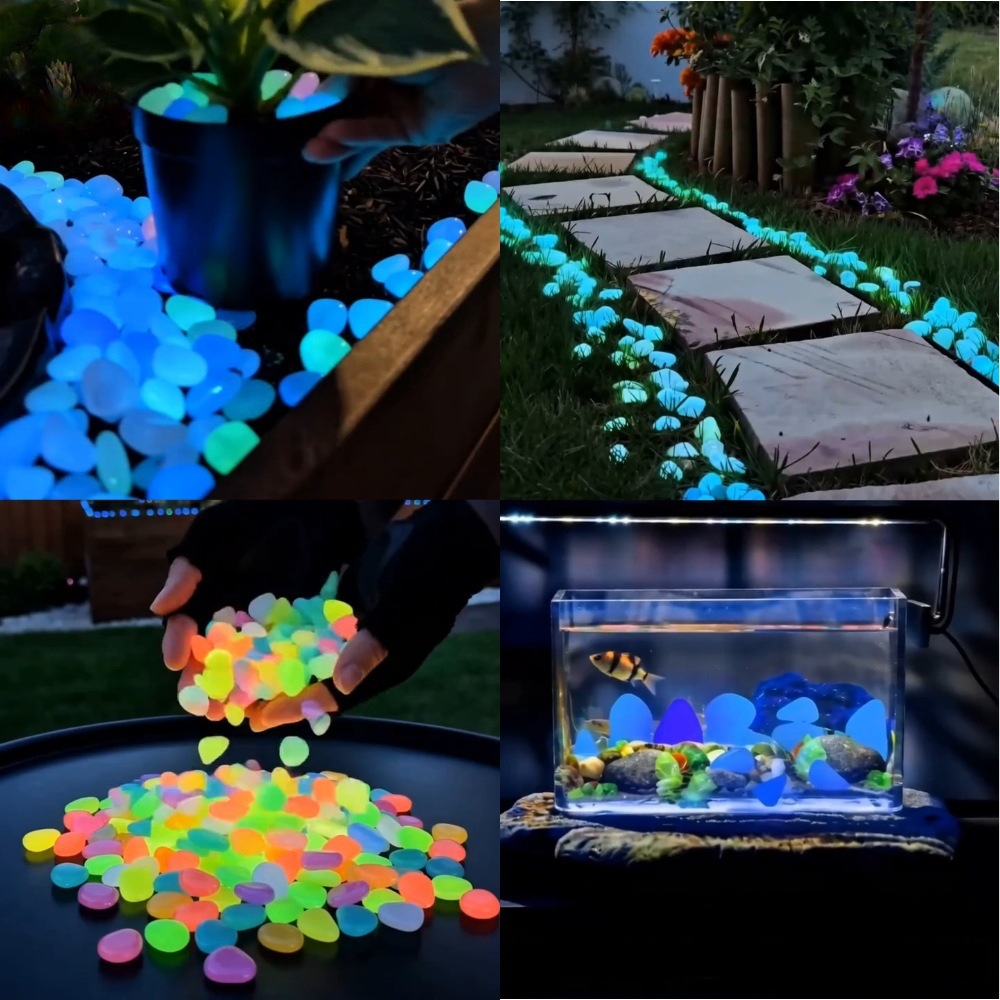 Colorful Glow In The Dark Lumi - Aquarium Plant 评论和价格