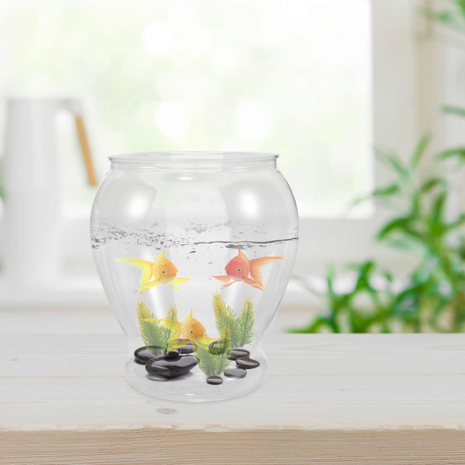 Desktop Fish Tank Small Clear  - Planted Aquarium For Goldfish 评论和价格