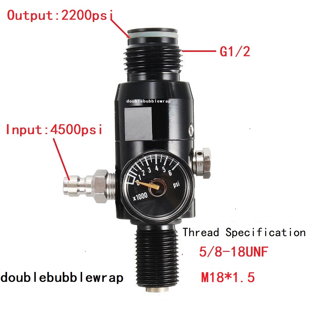 Regulator Valve 5/8-18UNF or M - Planted Aquarium Supplies 评论和价格