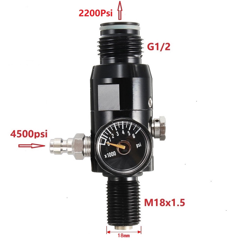 Regulator Valve 5/8-18UNF or M - Planted Aquarium Supplies 评论和价格