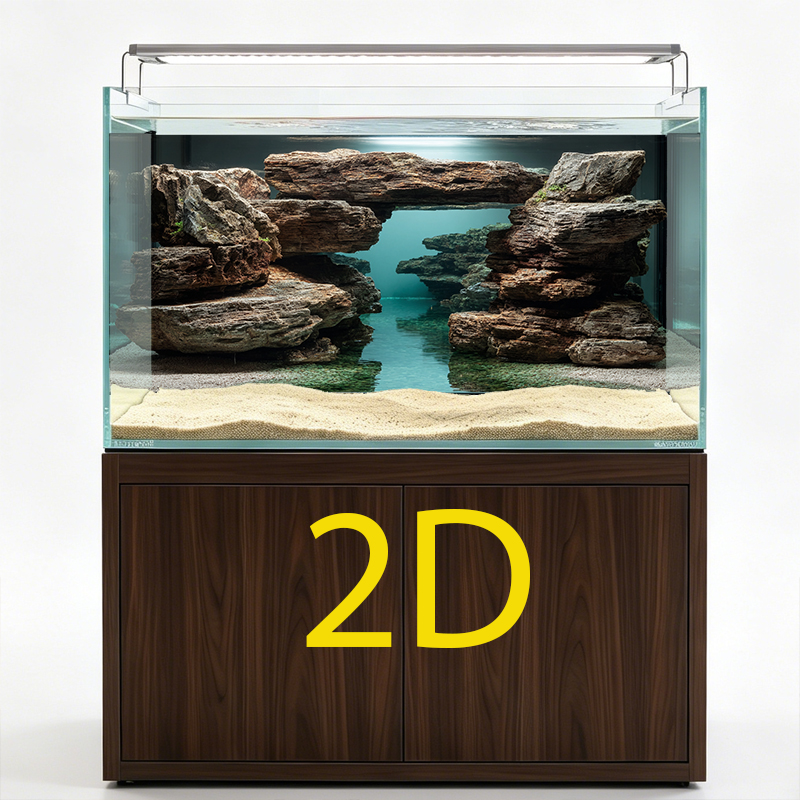 Natural Layered Stone Aquarium - Aquascape Stone Seiryu 评论和价格