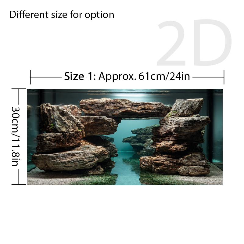 Natural Layered Stone Aquarium - Aquascape Stone Seiryu 评论和价格