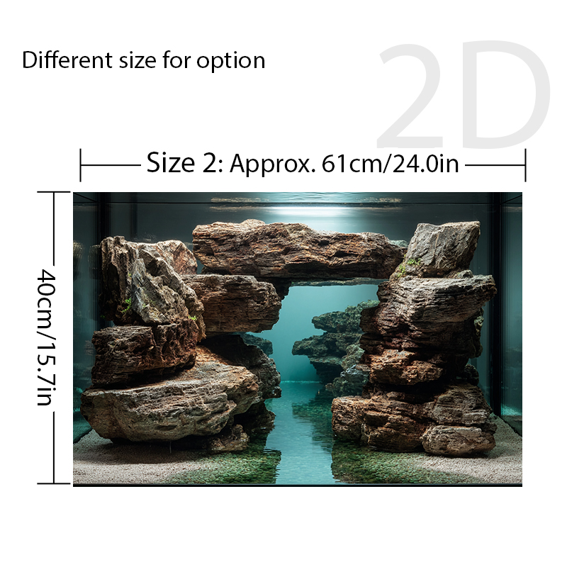 Natural Layered Stone Aquarium - Aquascape Stone Seiryu 评论和价格
